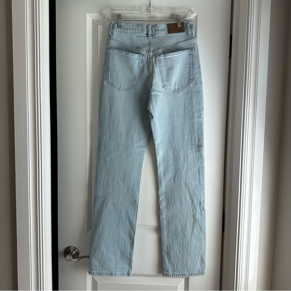 Madewell 90’s Straight size 25 NWT - Picture 2 of 5